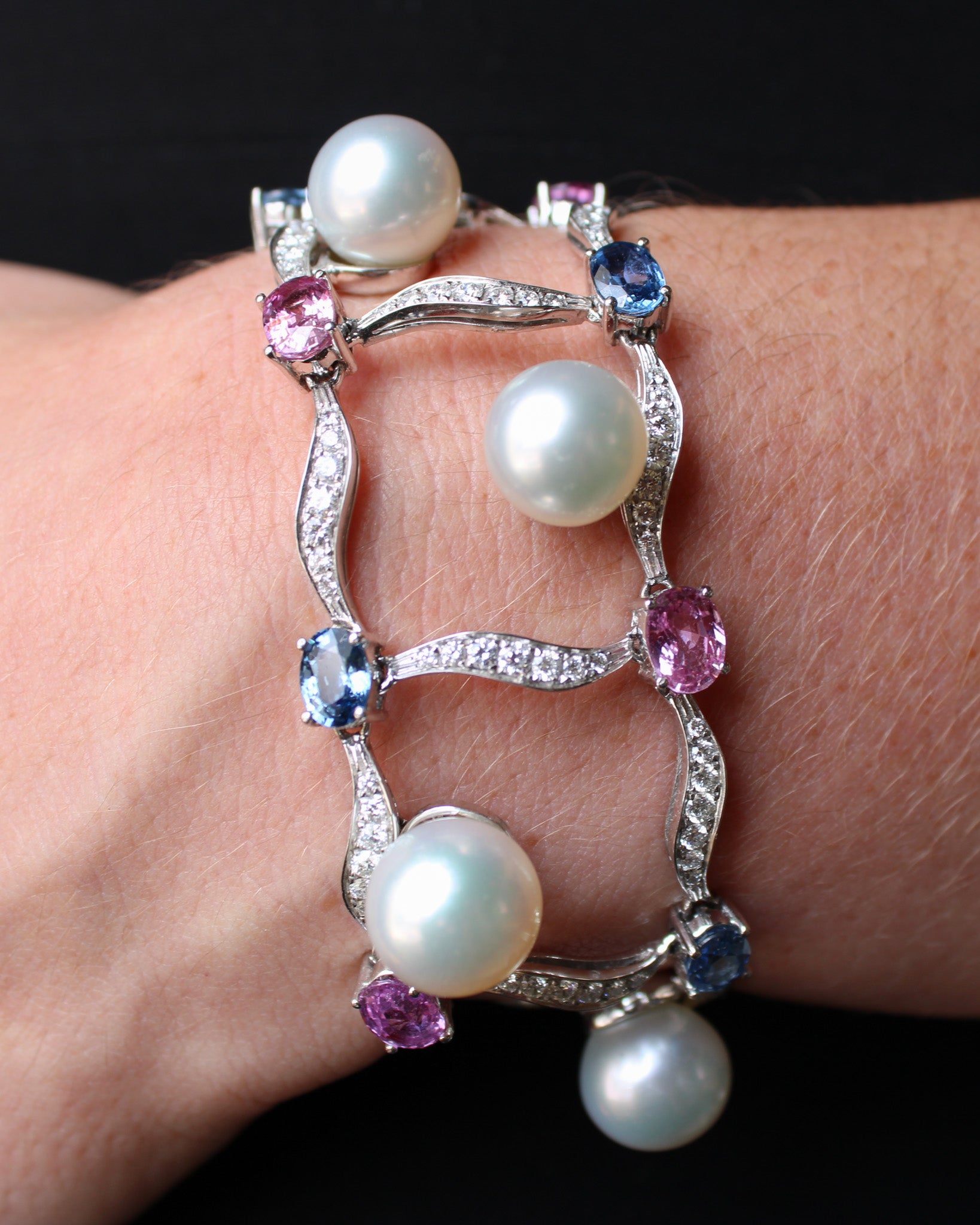 Colored Stone Bracelet