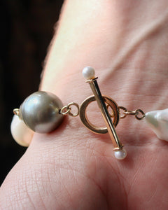 Tahitian and South Sea Pearl Bracelet