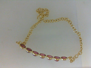 Colored Stone Bracelet