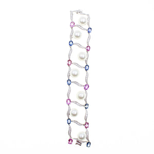 Colored Stone Bracelet