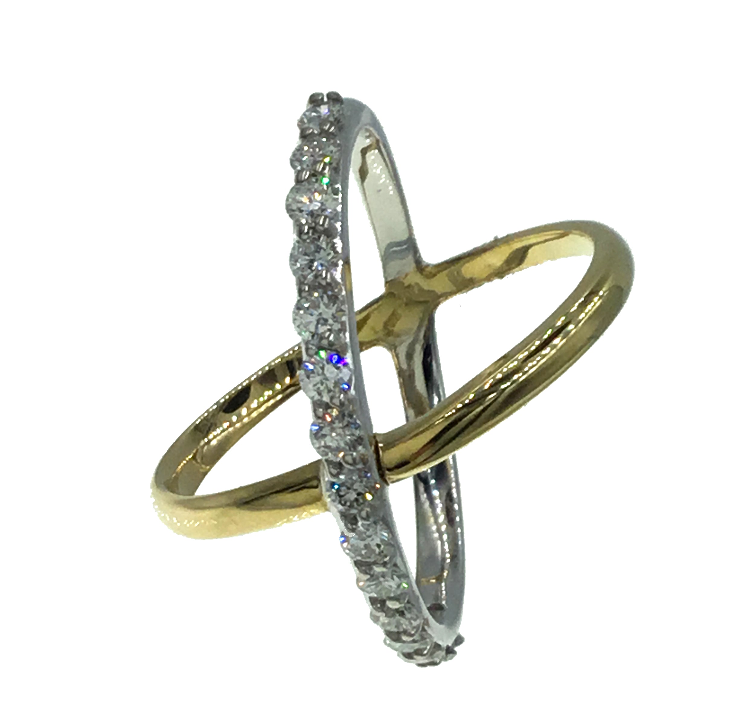 XO Diamond Ring